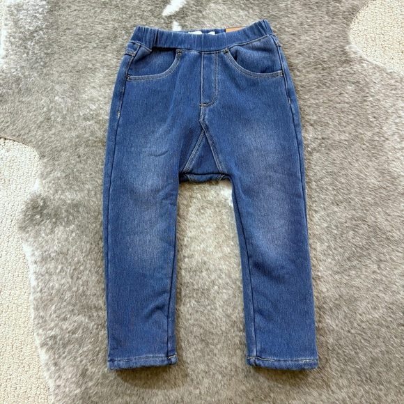 NWT Zara Kids Denim Jeggings - Picture 2 of 11